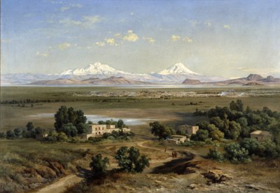 View of Mexico in 1905 from the Hill of Guadalupe, 1905 by José Marí Velasco
